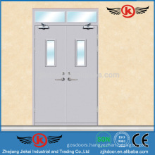 JK-F9009 ul fire door/Steel fire proof door/fire rated glass door